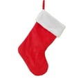 thumbnail image 2 of Classic Red Velvet Christmas Stockings - Soft, Plush, and Durable with Roomy Size for Goodies - Ready for Personalized Embroidery, Perfect for Gift Giving and Home Decor, 2 of 8