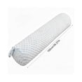 thumbnail image 2 of Minky Dots Long Cylindrical Body Pillow 39.4in, Side Sleeper Leg Support for Comfortable Sleep, 2 of 6