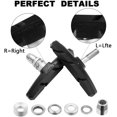 thumbnail image 2 of ORUYROP Bike Brake Pads Brake Kit Brake Shoes Pads Cable Guide Protector 8 in One 70mm Bicycle V-Brake Pad Set Work with All Shimano Sram MTB V-Brake System 2pairs(4pcs), 2 of 7