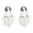 Silver, variant on Weloille 2Pcs Aluminum Alloy Shape Bike Valve Cap