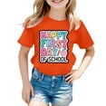thumbnail image 5 of Kcolen Kids Girls Preschool Back To School Tee, Cute Letter Print Short Sleeve Preppy First Day of School T-Shirt Casual School Outfit Top, 5 of 5