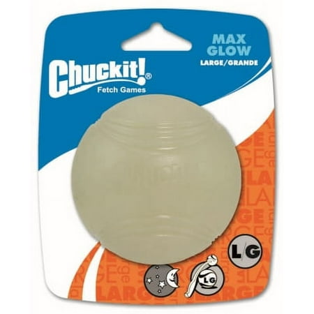 UPC: 0660048200406 | Chuckit! Max Glow Ball  Large