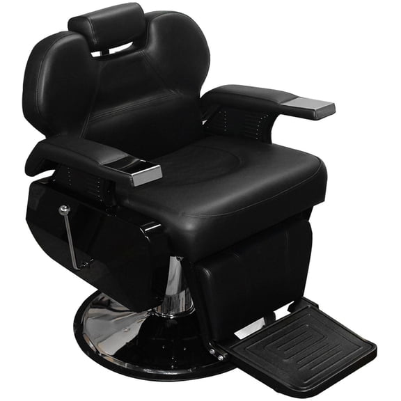 Sillón Premium Urban Desing Barberia Hidráulico Estilista Negro AT17267Black
