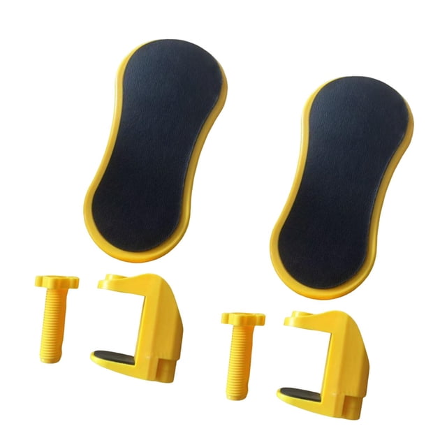 Bunblic 2 Pieces Arm Rest for Desk Gifts Ergonomics Desk Extender for Mouse Home Use Yellow