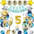 thumbnail image 1 of Globos De Cumpleaños Globo De Aluminio 0-9 Juego De Globos Con Números Suministros Para Fiestas Eigraketly HA041431-04, 1 of 6