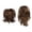 Brown1, variant on Wig & Extensions Messy Bun Hair Piece With Bendable Wire 8 Inch Clip For Women Straight Hair Bun & Ponytail Extension Clip In Ponytail End