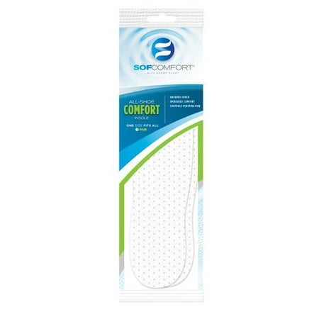 Sof Comfort Comfort Insoles, 1-Pair