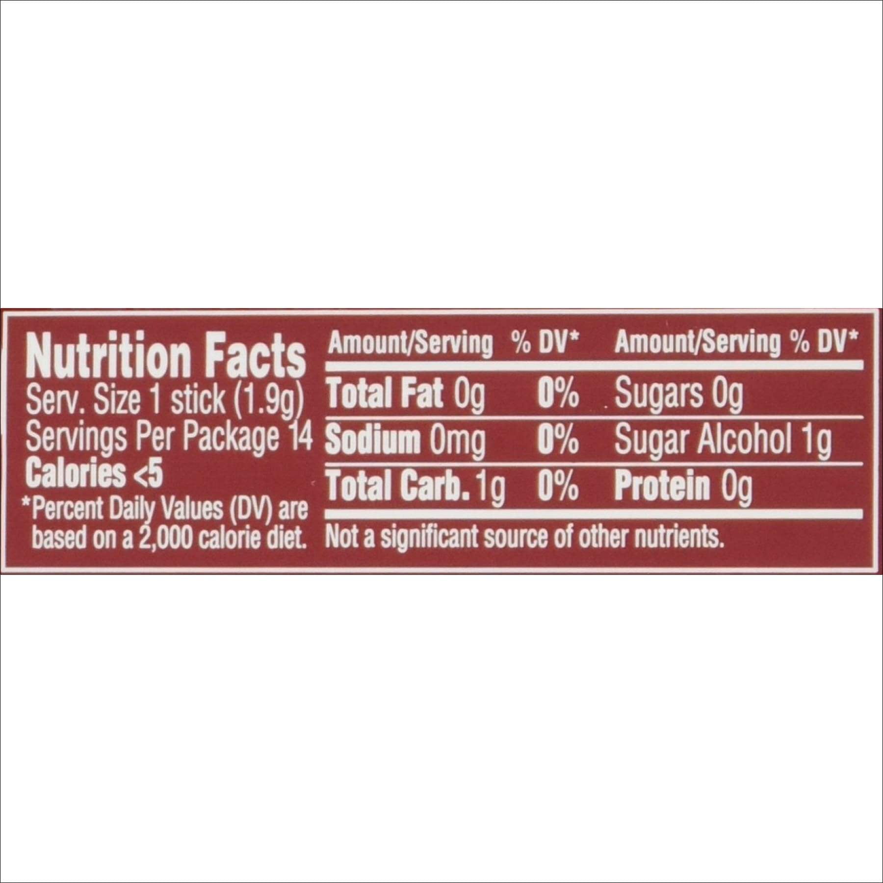 Trident Cinnamon Sugar Free Gum, 12 Packs of 14 Pieces (168 Total Pieces) - Default Title