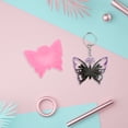 thumbnail image 6 of OUNONA 1Set Pink Silicone Keychain Molds for DIY Epoxy Casting Flexible Butterfly Pendant Mold, 6 of 6