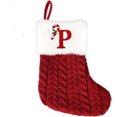 thumbnail image 1 of YZhouD Nuevas decoraciones navideñas Medias navideñas Bolsa de regalo Medias navideñas tejidas con letras rojas Navidad Medias grandes para mascotas Medias navideñas colgantes para perros (A), 1 of 7