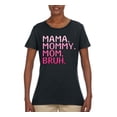 thumbnail image 2 of Wild Bobby Mama Mommy Mom Bruh Girl Mom Women Graphic Tee, 2 of 6