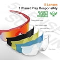 thumbnail image 2 of Gafas Deportivas de Sol HAAYOT Polarizadas para Ciclismo con 5 Lentes, 2 of 8