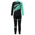 thumbnail image 5 of vastwit Unisex Kids Swimsuit Rash Guard Long Sleeve Shirts with Pants Bottoms Set Blue 2-3, 5 of 7