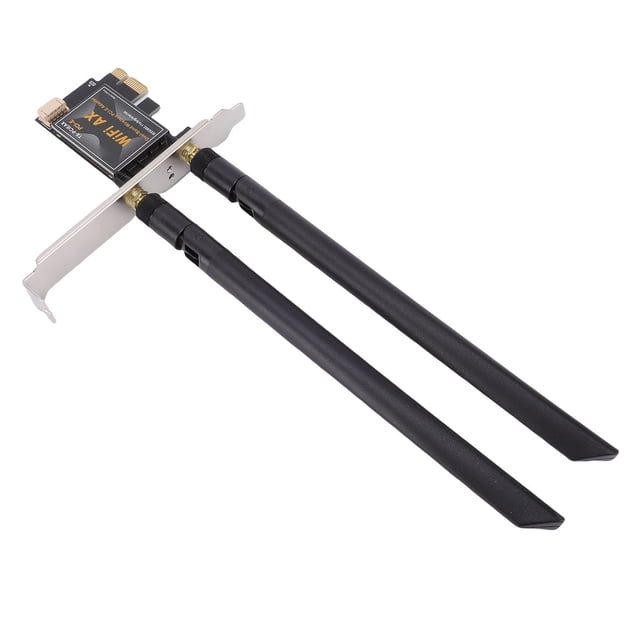 Adaptador WiFi 6 Tarjeta PCIe Adaptador De Red Inalámbrico De Escritorio Compatible Con 10 11 OFDMA MU-MIMO 2.4G 5G Antena De Doble Banda 8dBi Cifrado WPA3