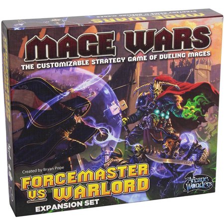 Mage Wars Forcemaster vs Warlord