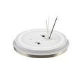 thumbnail image 7 of DYMOND 10" LED Ceiling Light Flush Mount Dimmable Brushed Nickel Thin Ring 3000K Warm White, 7 of 7