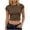 Coffee, variant on Womens Cotton T Shirts Basic Baby Tee Crop Tops Crewneck Slim Fit Short Sleeves Tee Summer Cute Clothes 2026