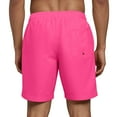 thumbnail image 6 of Ramiter Mens Board Shorts Swimwear Mens Swim Trunks with Compression Liner Inseam Quick Dry Bathing Suit Lightweight Swimming Shorts(Pink,M), 6 of 9