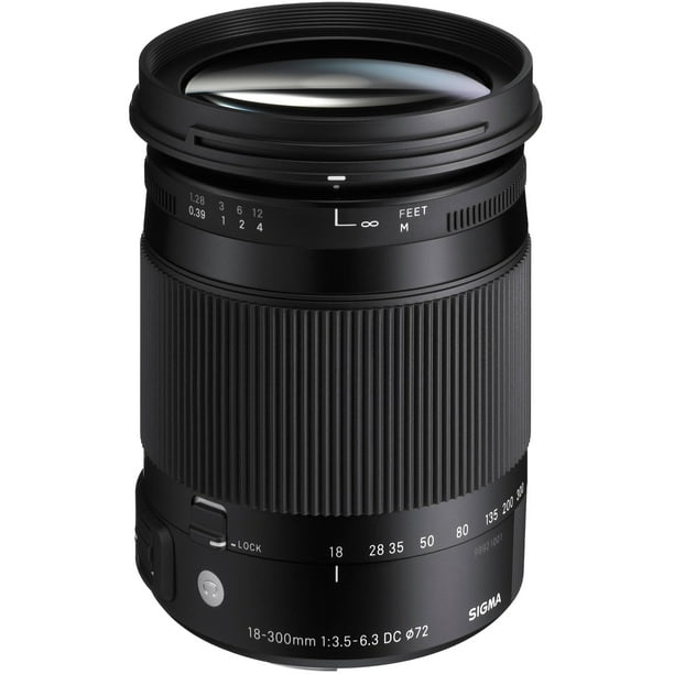 Sigma 18-300mm f/3.5-6.3 Contemporary DC Macro OS HSM Zoom Lens (for ...