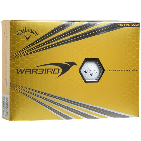 Callaway 2017 Warbird Golf Balls (One Dozen) White