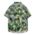 thumbnail image 4 of Hvogkswy Hawaiian Shirt for Men Trendy Print Short Sleeve Lapel Shirts Loose Casual Beach Vaction Button Up Shirt, Gifts for Men, 4 of 4