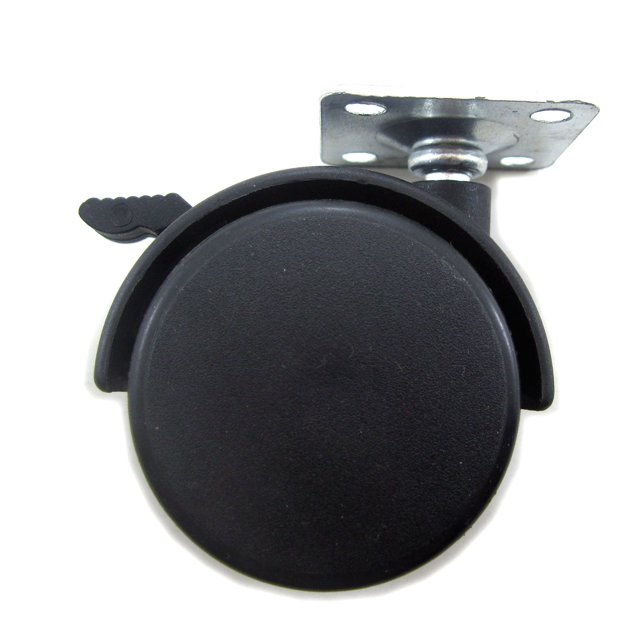 Ensemble de 4 Roulettes Pivotantes / Pièces de Rechange pour Chaise/table/pédestal (Dia 2 Pouces avec Frein)