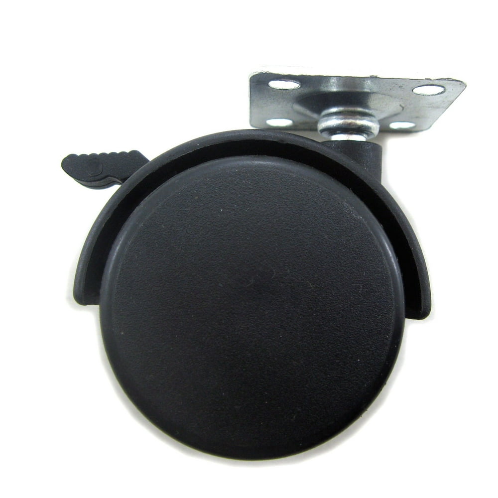 Set of 4 Pcs Furniture Swivel Caster / Wheel Replacement Part for Chair