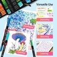 thumbnail image 4 of Set de rotuladores artísticos Swemos, 72 colores, doble punta, con estuche, 4 of 7