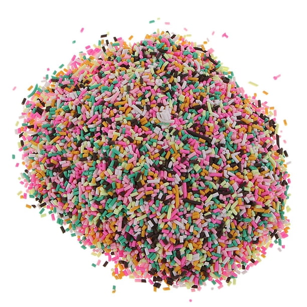 1 paquete de dulces de imitación / de arcilla polimérica de chocolate para joyas / suministro de bricolaje para decoración de uñas (100 tubos de color claro Zulema Perlas de arcilla polimérica