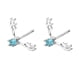 thumbnail image 1 of Pendientes de botón para mujer, pendientes de botón, pendientes de botón para mujer, pendientes de mujer, pendientes de Navidad, pendientes de tendencias de moda, pendientes de mujer, 1 of 4