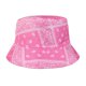 thumbnail image 1 of Sombreros de pescador para adultos, hombres y mujeres, pintados a color, teñidos con lazo, de doble cara, para usar al aire libre, con protección solar, ambos lados, para mujer., 1 of 2