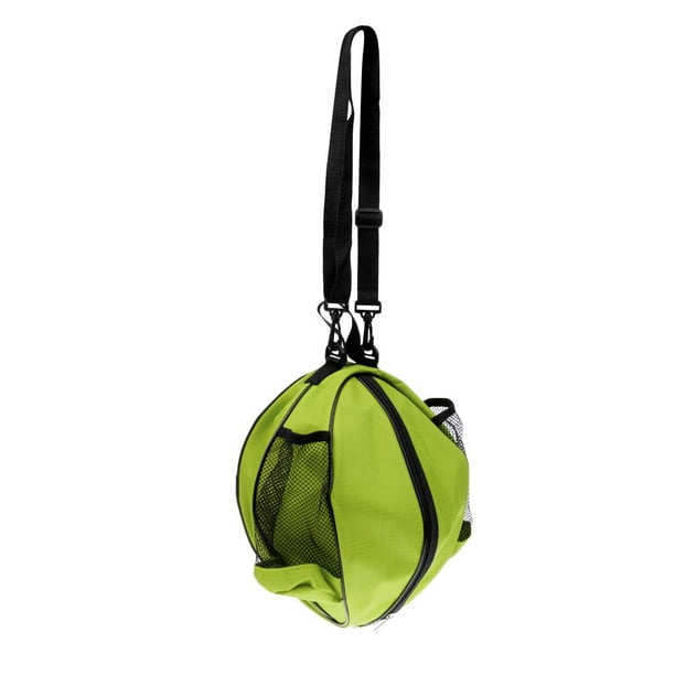 Bolsa impermeable para fútbol, baloncesto y voleibol con correa de hombro ajustable y Verde