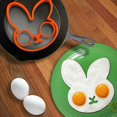 thumbnail image 4 of QualitChoice NEW Kitchen Breakfast Silicone Rabbit Fried Egg Mold Pancake Cooking red 14 * 12 * 1.5cm 1Set, 4 of 4