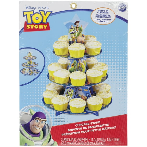 Treat Stand-Toy Story 11.75"X15" Contient 24 Petits Gâteaux