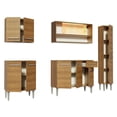 thumbnail image 3 of Cocina Integral Completa 201cm Emilly Sky Madesa 04 - Marrón Madesa GREM201004, 3 of 5