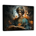 thumbnail image 2 of Designart "Bhagavad Gitas Hinduisim Art painting I" Spiritual Floater Framed Wall Art Print, 2 of 7