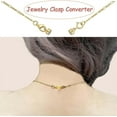 thumbnail image 5 of 925 Sterling Silver Magnetic Necklace Clasps and Closures,Gold and Silver Magnetic Clasp Converter for Jewelry Making Supplies,Chain Extender Connector for Small Necklace Bracelet, 5 of 6