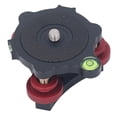 thumbnail image 2 of Tripod Leveling Adjustment Base, Top Anti Slip Rubber Pad Tripod Head Leveling Base  for Panoramic Photography, 2 of 8