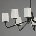 thumbnail image 4 of 12698WTBK Maxim Lighting Durham - 8 Light Chandelier-8.75 Inch Tall and 34.25 Inch Wide-Black Finish, 4 of 5