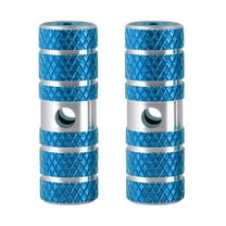 Brandonz Blue Aluminum Alloy Bike Rest Pegs for Mountain Bike (1 Pair)