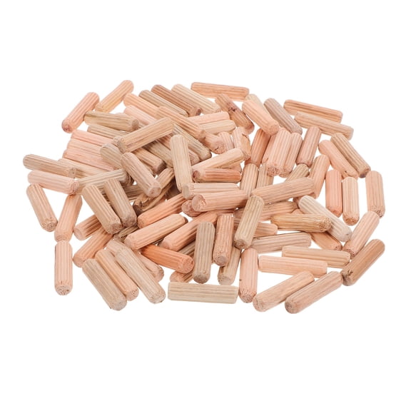 GAXIRE 100pcs Hardwood Dowel Rods Small Wood Dowels Beige Sticks for Crafts, Woodworking, Model Building and Home Projects