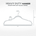 thumbnail image 4 of Velvet Suit Clothes Hanger Heavy Duty Non Slip Space Saving Hangers 20 & 30 Pack, 4 of 32