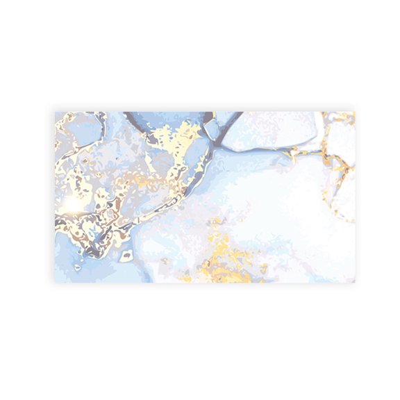 Koyal Wholesale Gold Blue Agate Place Cards for Wedding Party Tables, Seating Name Place Cards for Holders, 60 Pack