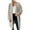 #0284-Beige, variant on TaTaai Women's Chunky Knit Cardigan V Neck Open Front Oversized Long Coat for Fall Winter