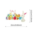 thumbnail image 4 of Easter 2023 Easter Corner Doorplate Rabbit Egg Doorframe Corner Doorframe Decoration, 4 of 8