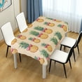 thumbnail image 4 of Yayeee Tablecloths 60" x 120" Rectangle Wrinkle Resistant Party Table Cover, Sunshine Pineapples, 4 of 8