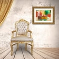 thumbnail image 3 of Rivieri, Asia 18x14 Gold Ornate Wood Framed with Double Matting Museum Art Print Titled - Colorful Sensations, 3 of 4