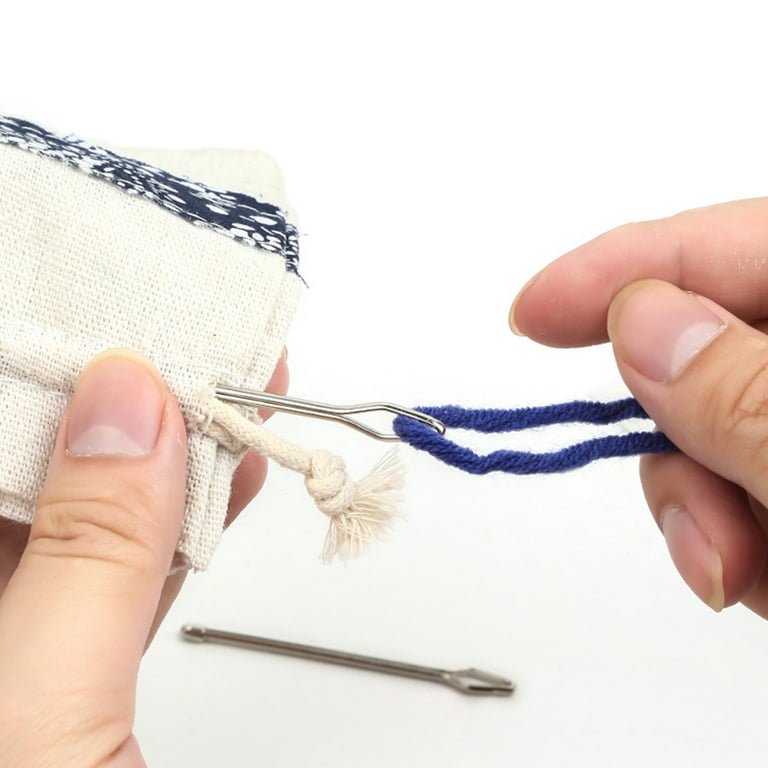 10pcs Drawstring Threader Tool Drawstring Pants Threader Bodkin Sewing  Tools 