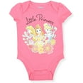 thumbnail image 2 of Disney Princess Cinderella, Belle and Aurora Girls 5 Pack Character Onesie, Newborn, 2 of 6