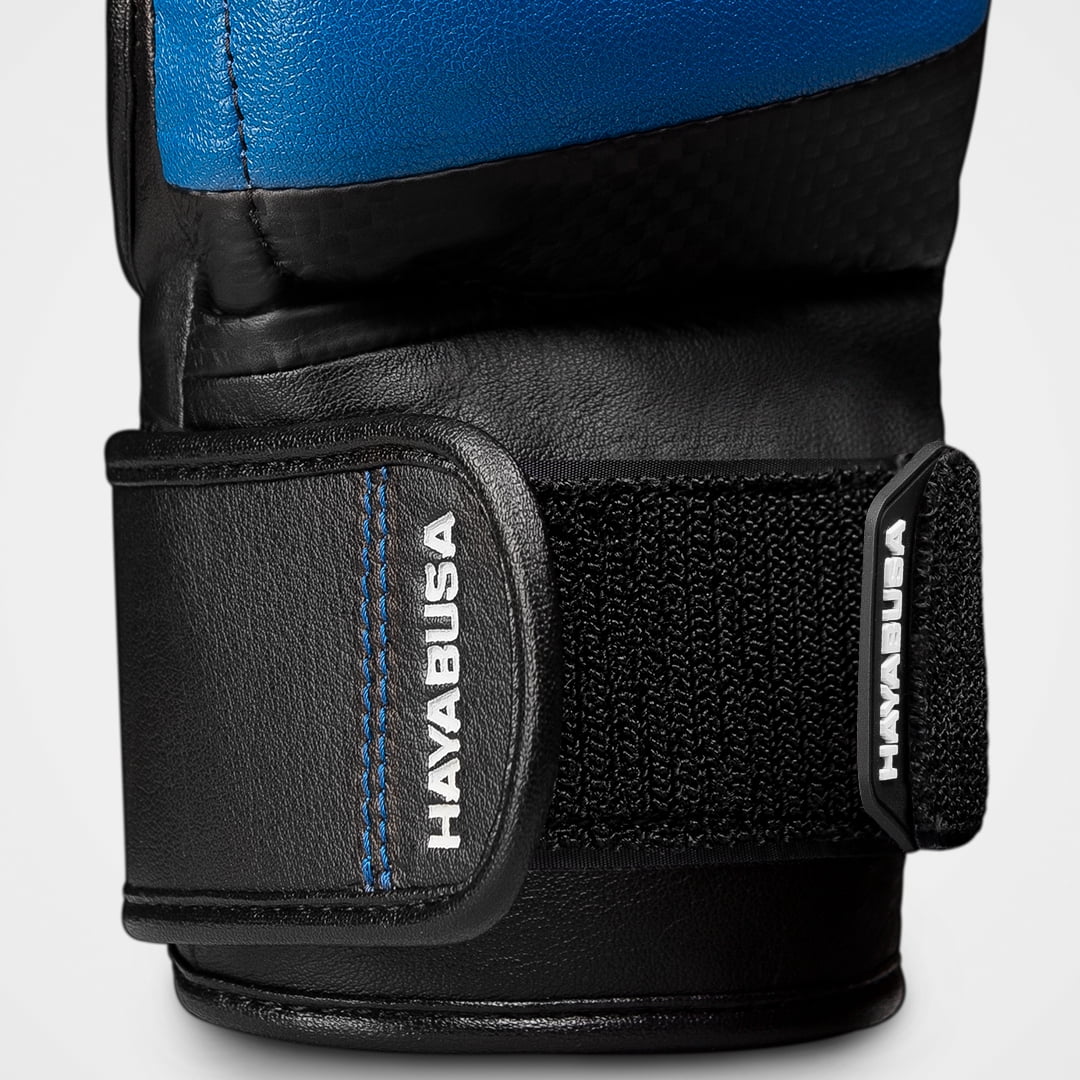 Hayabusa T3 7oz Hybrid Mixed Martial Arts Gloves, Black/Blue Large